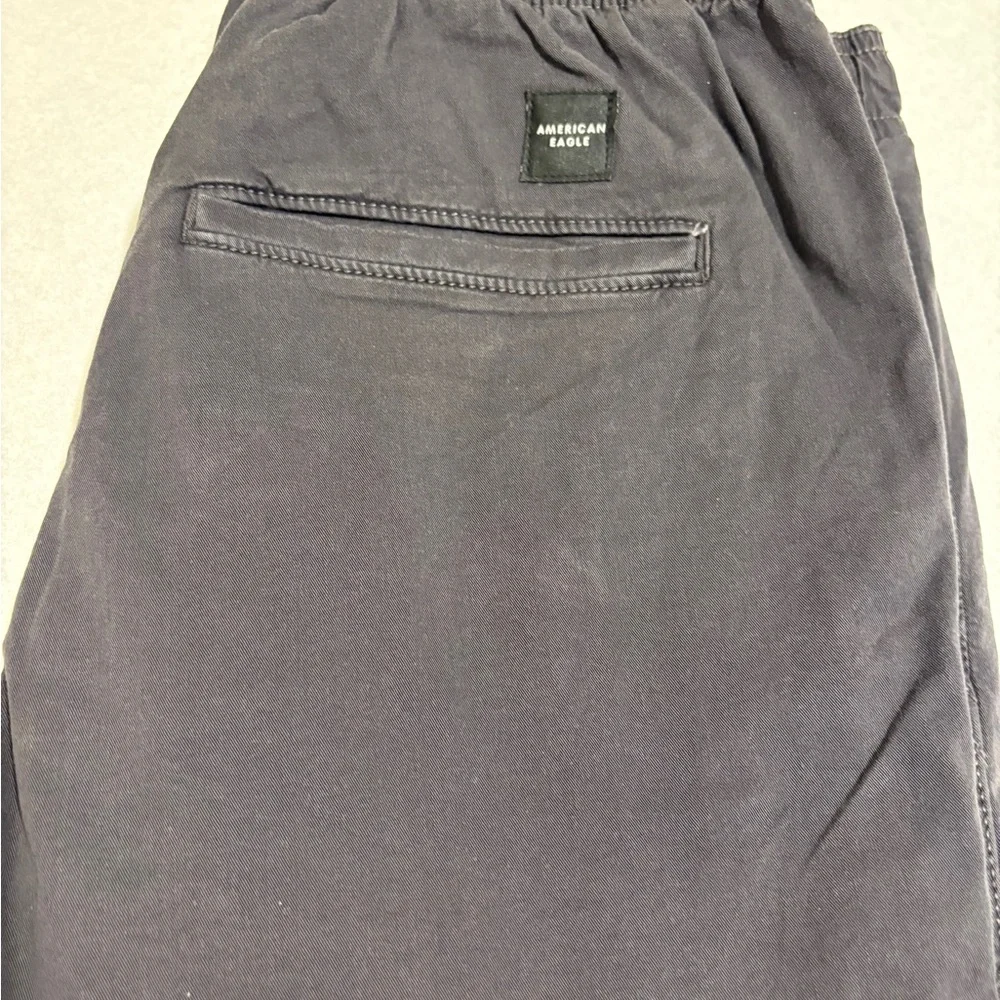 American Eagle Men's Black TREKKER JOGGER FLEX pants size xs - Picture 8 of 10